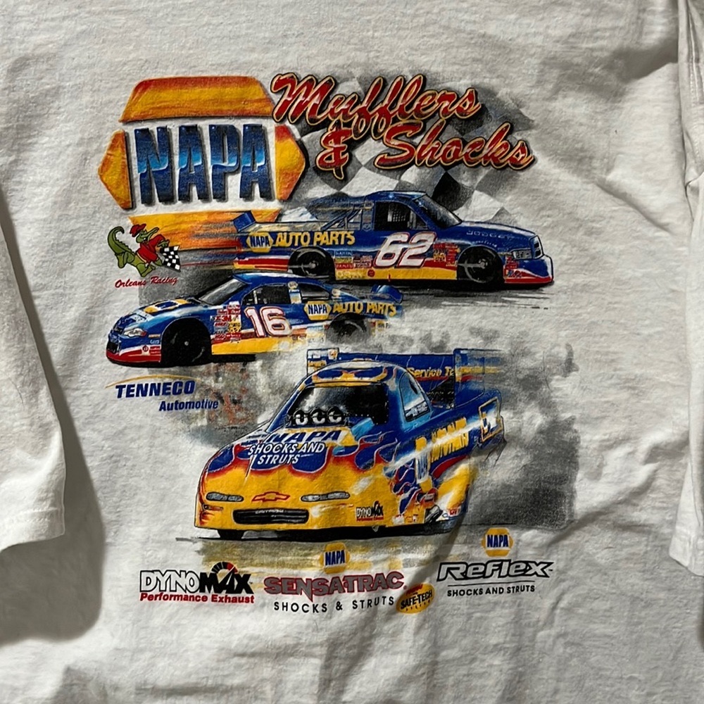 Vintage Napa mufflers and shocks Tee